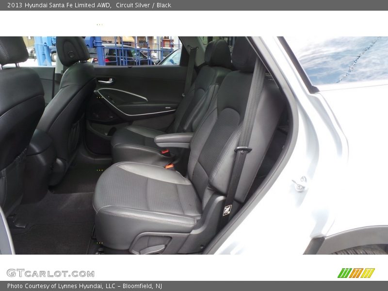 Circuit Silver / Black 2013 Hyundai Santa Fe Limited AWD