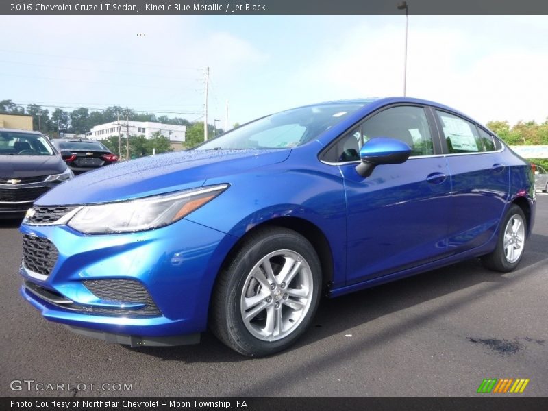 Kinetic Blue Metallic / Jet Black 2016 Chevrolet Cruze LT Sedan