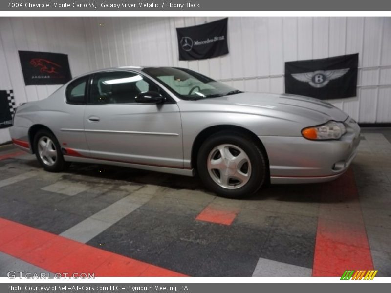 Galaxy Silver Metallic / Ebony Black 2004 Chevrolet Monte Carlo SS