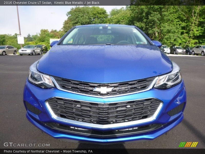 Kinetic Blue Metallic / Jet Black 2016 Chevrolet Cruze LT Sedan