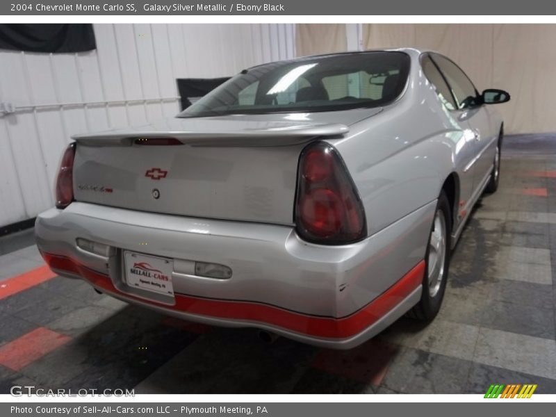 Galaxy Silver Metallic / Ebony Black 2004 Chevrolet Monte Carlo SS