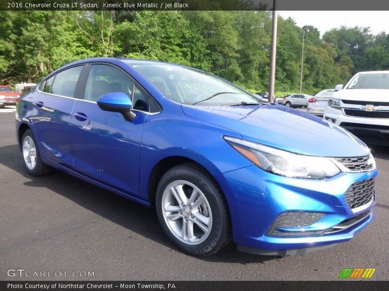 Kinetic Blue Metallic / Jet Black 2016 Chevrolet Cruze LT Sedan