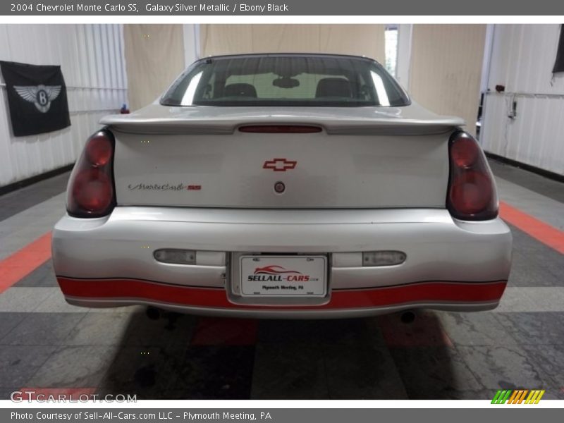 Galaxy Silver Metallic / Ebony Black 2004 Chevrolet Monte Carlo SS