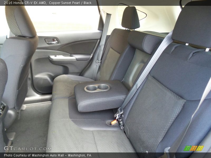 Copper Sunset Pearl / Black 2016 Honda CR-V EX AWD