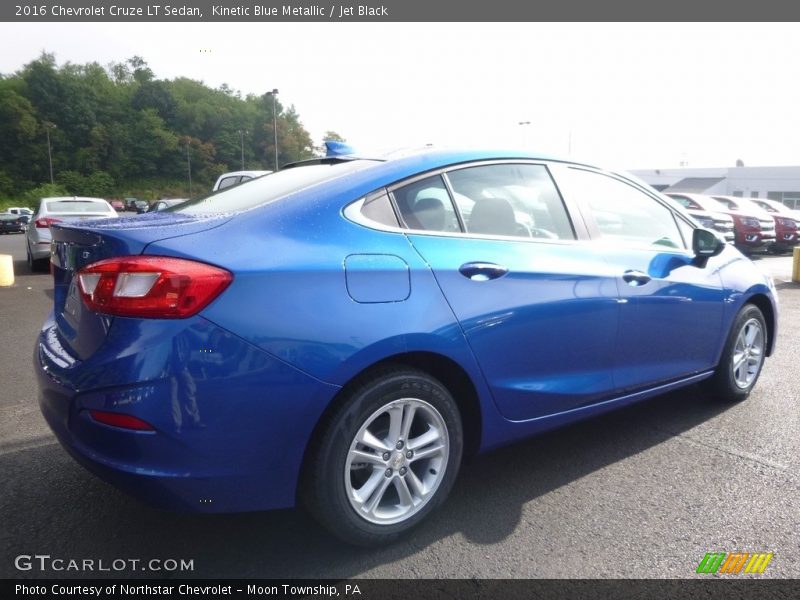Kinetic Blue Metallic / Jet Black 2016 Chevrolet Cruze LT Sedan