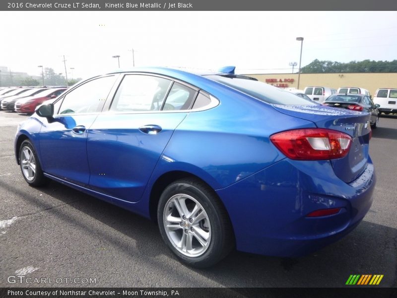 Kinetic Blue Metallic / Jet Black 2016 Chevrolet Cruze LT Sedan