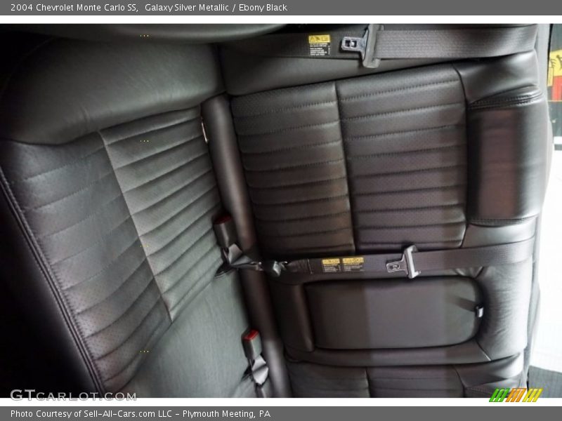 Galaxy Silver Metallic / Ebony Black 2004 Chevrolet Monte Carlo SS
