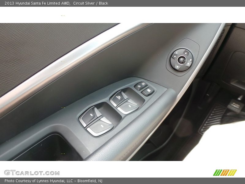 Circuit Silver / Black 2013 Hyundai Santa Fe Limited AWD