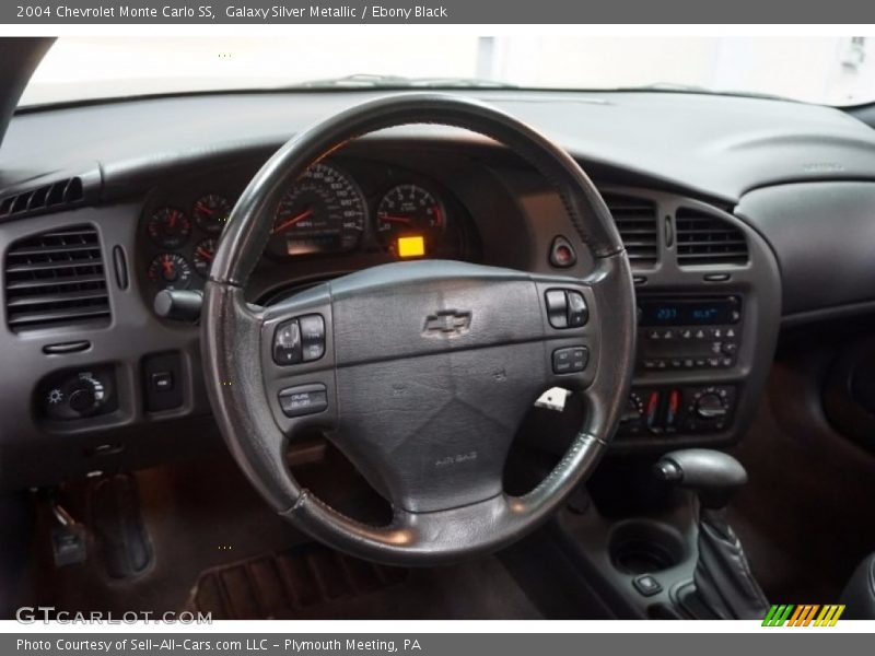 Galaxy Silver Metallic / Ebony Black 2004 Chevrolet Monte Carlo SS