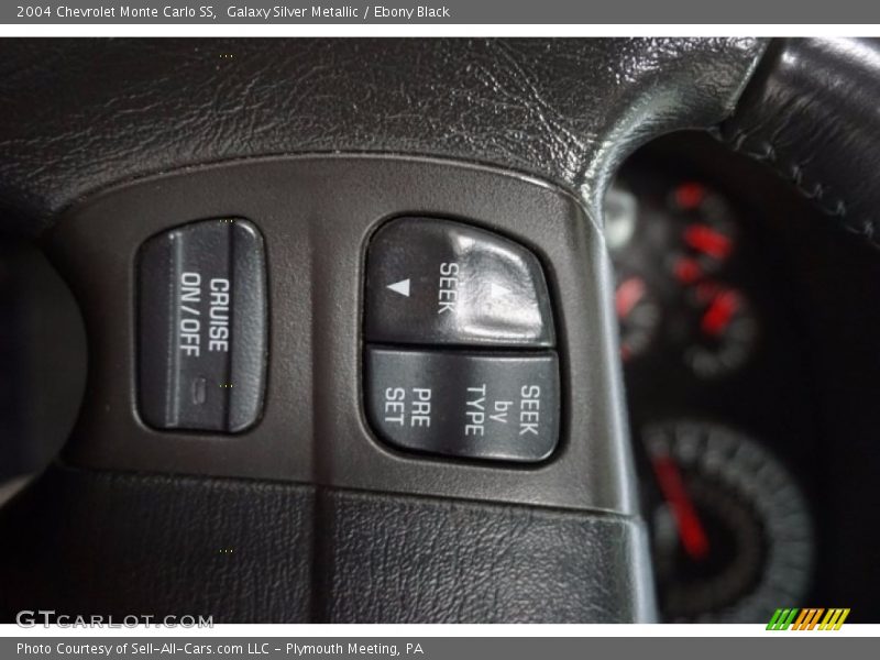 Galaxy Silver Metallic / Ebony Black 2004 Chevrolet Monte Carlo SS
