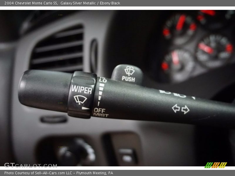 Galaxy Silver Metallic / Ebony Black 2004 Chevrolet Monte Carlo SS