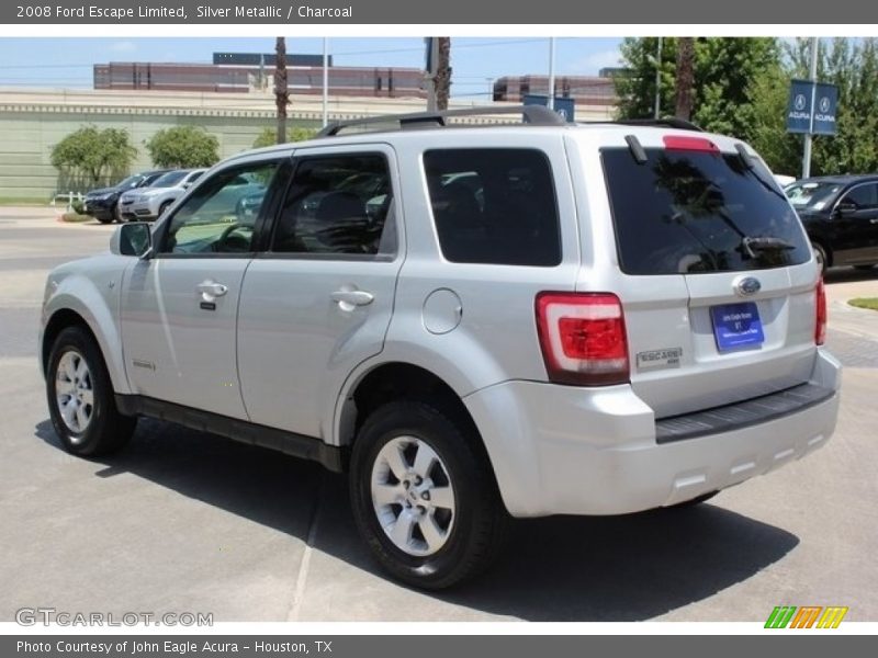 Silver Metallic / Charcoal 2008 Ford Escape Limited