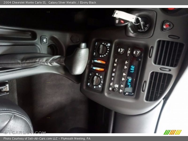 Galaxy Silver Metallic / Ebony Black 2004 Chevrolet Monte Carlo SS