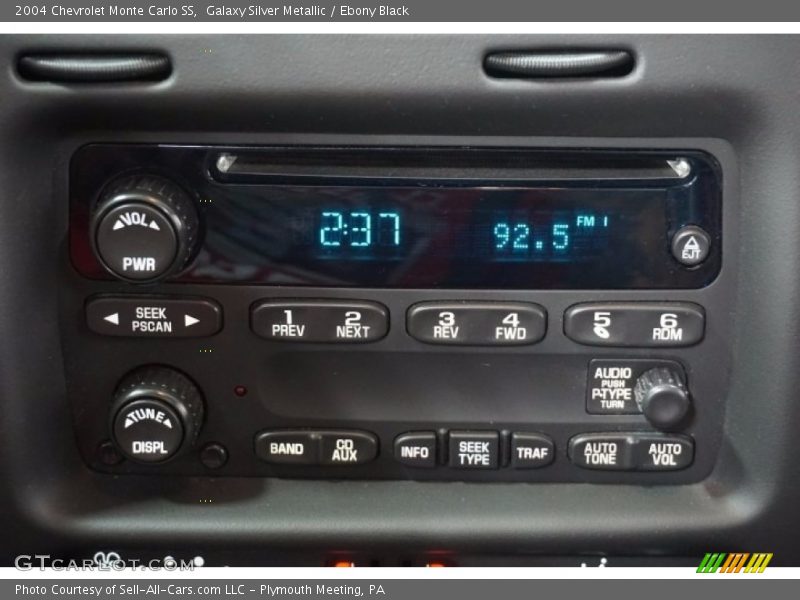 Galaxy Silver Metallic / Ebony Black 2004 Chevrolet Monte Carlo SS