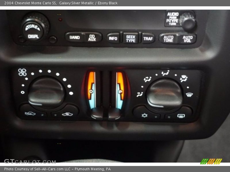 Galaxy Silver Metallic / Ebony Black 2004 Chevrolet Monte Carlo SS
