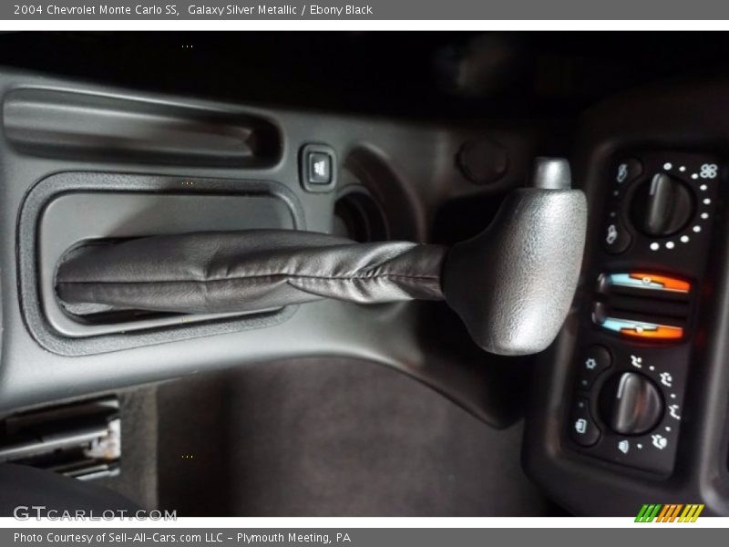 Galaxy Silver Metallic / Ebony Black 2004 Chevrolet Monte Carlo SS