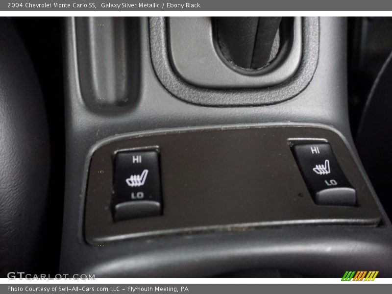 Galaxy Silver Metallic / Ebony Black 2004 Chevrolet Monte Carlo SS