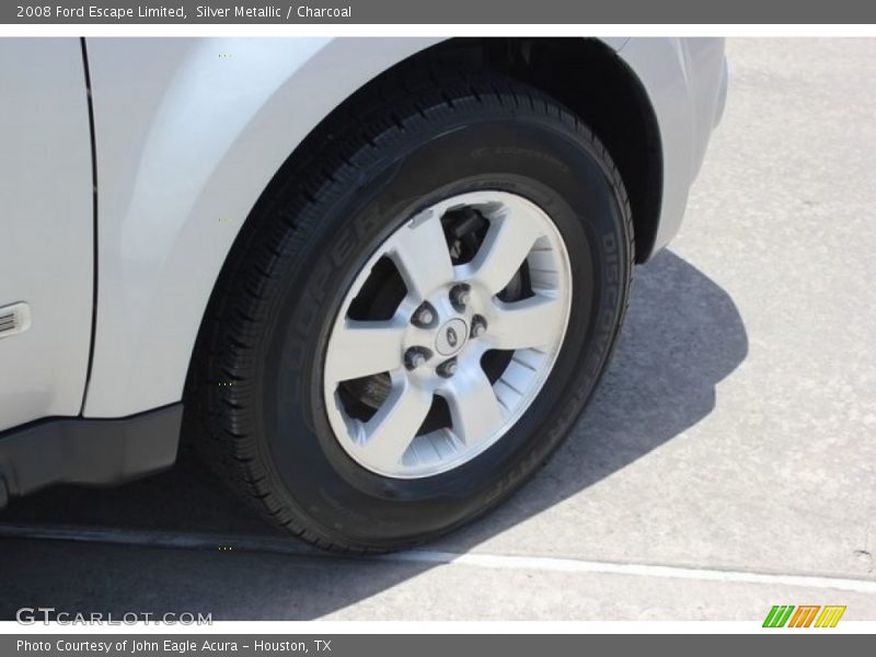 Silver Metallic / Charcoal 2008 Ford Escape Limited