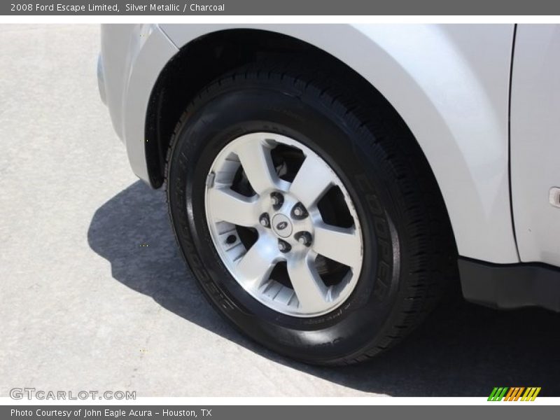 Silver Metallic / Charcoal 2008 Ford Escape Limited