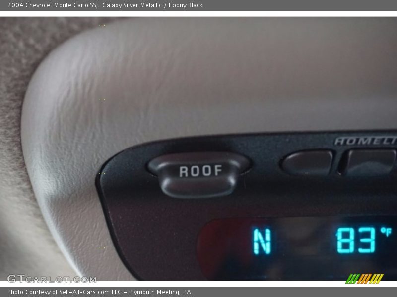 Galaxy Silver Metallic / Ebony Black 2004 Chevrolet Monte Carlo SS