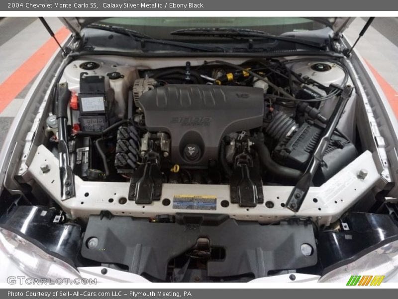 Galaxy Silver Metallic / Ebony Black 2004 Chevrolet Monte Carlo SS