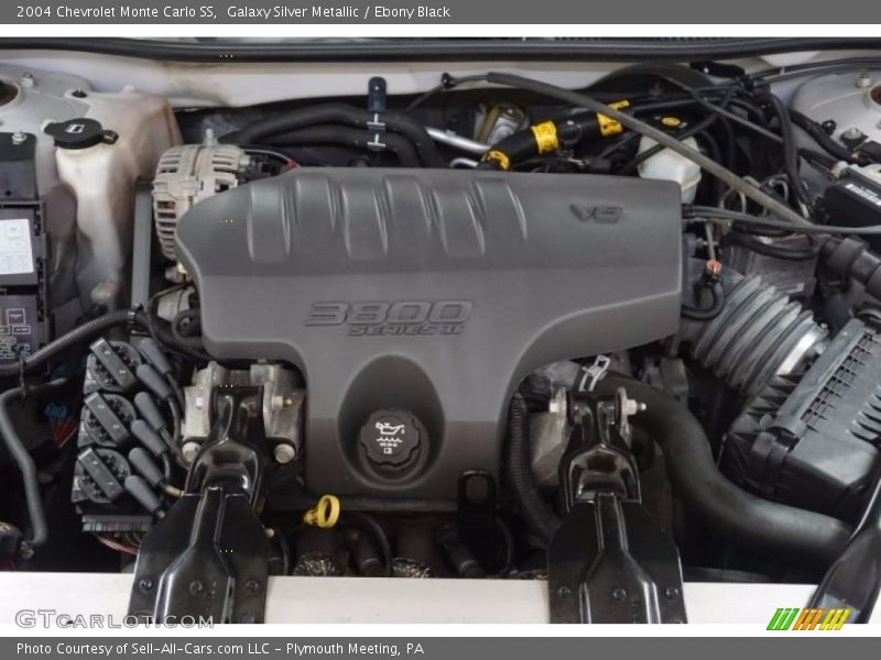 Galaxy Silver Metallic / Ebony Black 2004 Chevrolet Monte Carlo SS