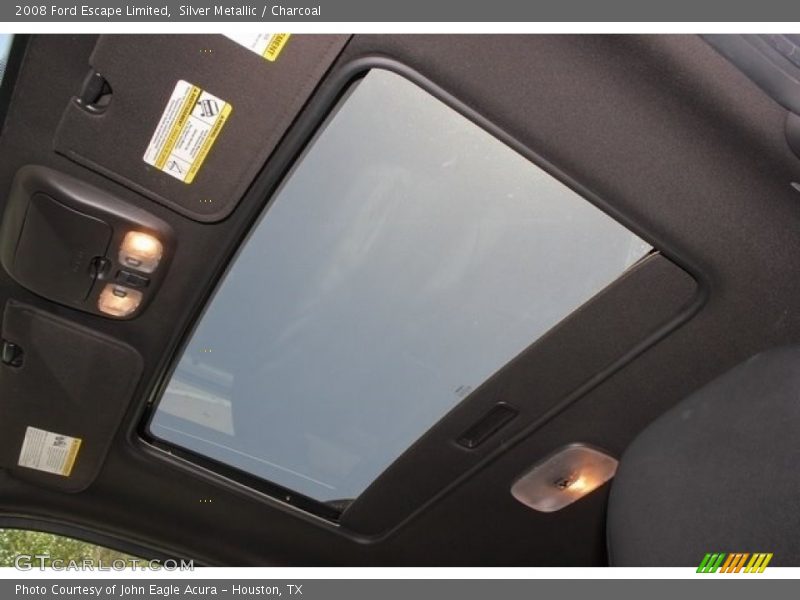 Silver Metallic / Charcoal 2008 Ford Escape Limited