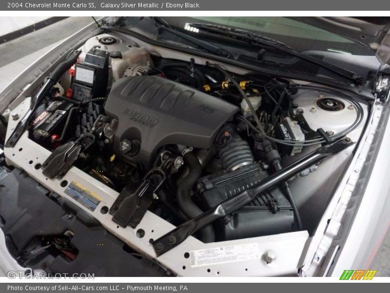 Galaxy Silver Metallic / Ebony Black 2004 Chevrolet Monte Carlo SS