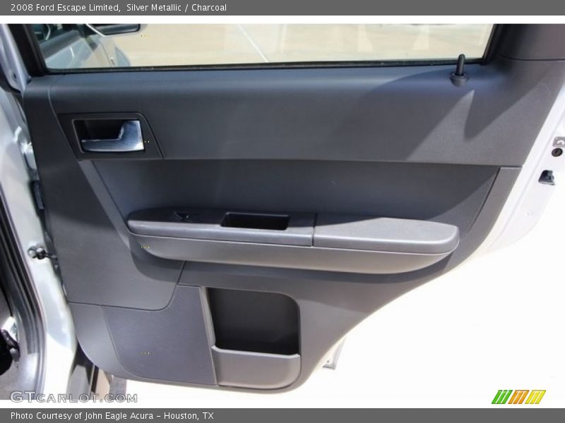 Silver Metallic / Charcoal 2008 Ford Escape Limited