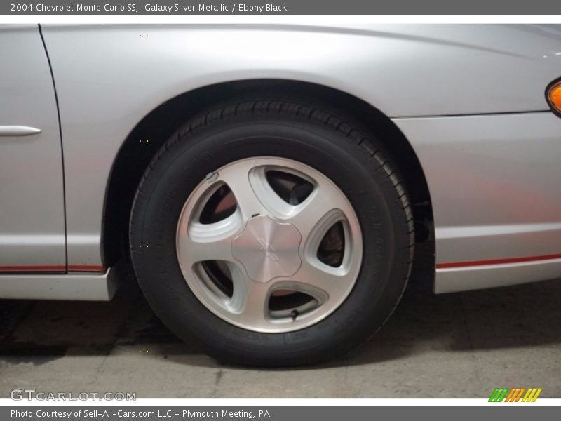 Galaxy Silver Metallic / Ebony Black 2004 Chevrolet Monte Carlo SS