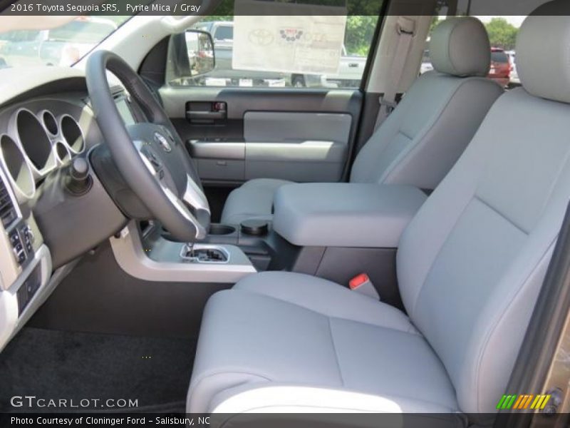 Pyrite Mica / Gray 2016 Toyota Sequoia SR5