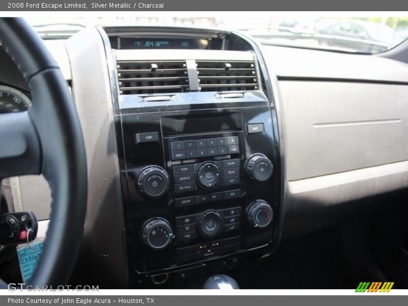 Silver Metallic / Charcoal 2008 Ford Escape Limited