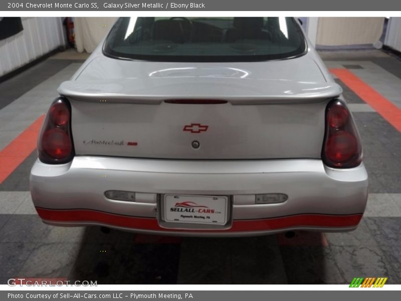 Galaxy Silver Metallic / Ebony Black 2004 Chevrolet Monte Carlo SS