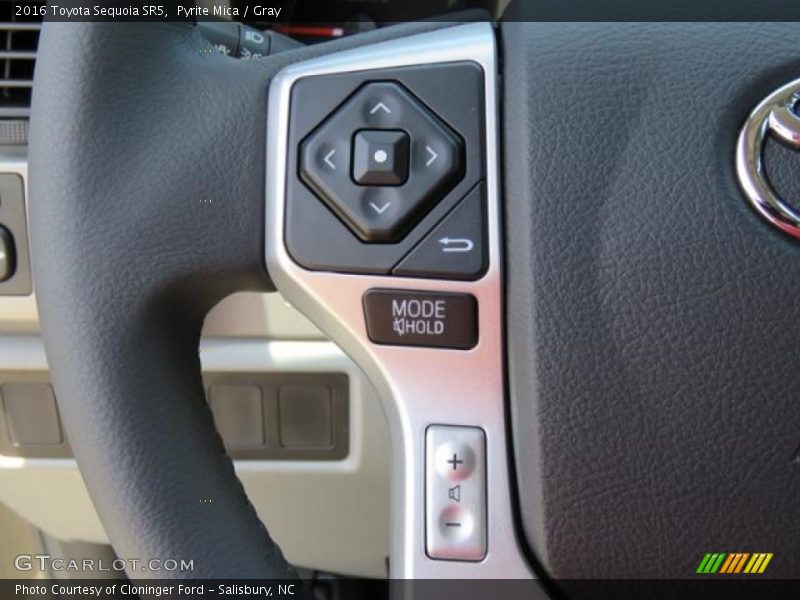 Pyrite Mica / Gray 2016 Toyota Sequoia SR5