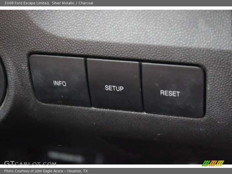 Silver Metallic / Charcoal 2008 Ford Escape Limited