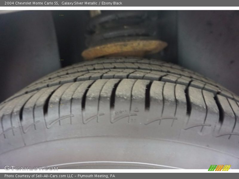 Galaxy Silver Metallic / Ebony Black 2004 Chevrolet Monte Carlo SS