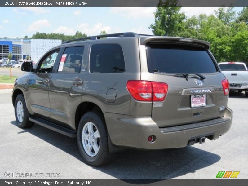 Pyrite Mica / Gray 2016 Toyota Sequoia SR5