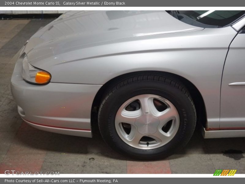 Galaxy Silver Metallic / Ebony Black 2004 Chevrolet Monte Carlo SS