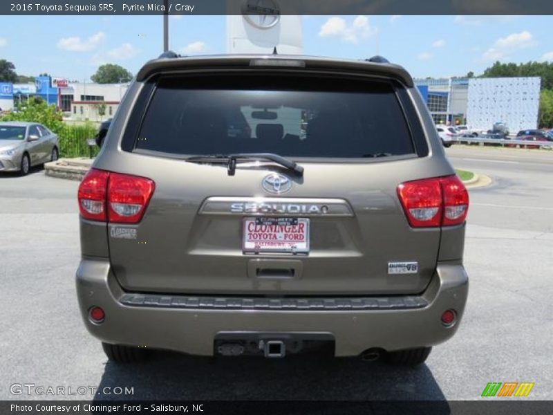 Pyrite Mica / Gray 2016 Toyota Sequoia SR5