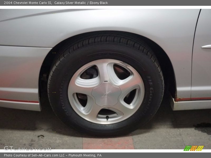 Galaxy Silver Metallic / Ebony Black 2004 Chevrolet Monte Carlo SS