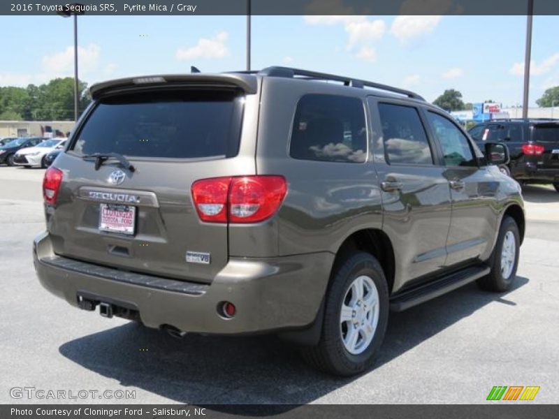 Pyrite Mica / Gray 2016 Toyota Sequoia SR5