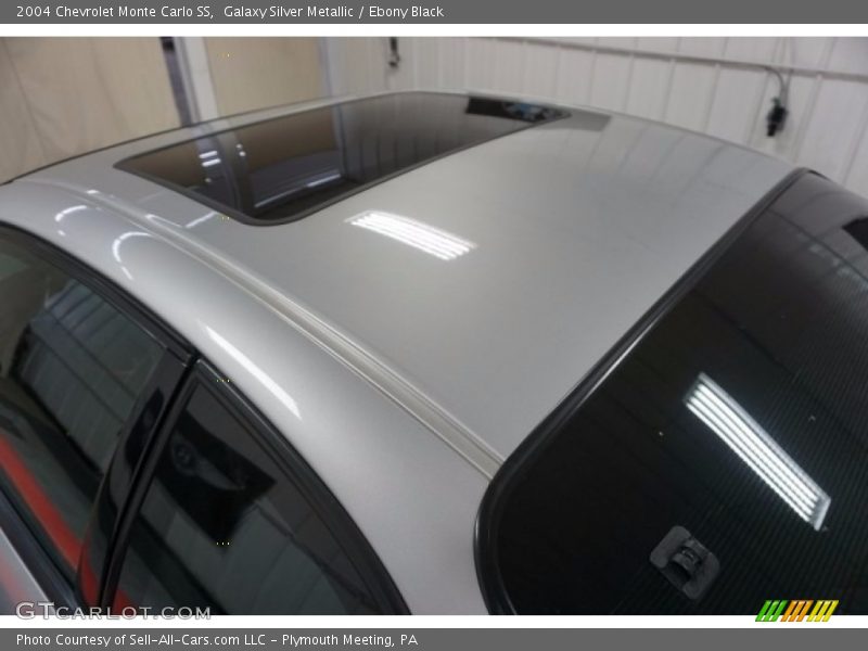 Galaxy Silver Metallic / Ebony Black 2004 Chevrolet Monte Carlo SS