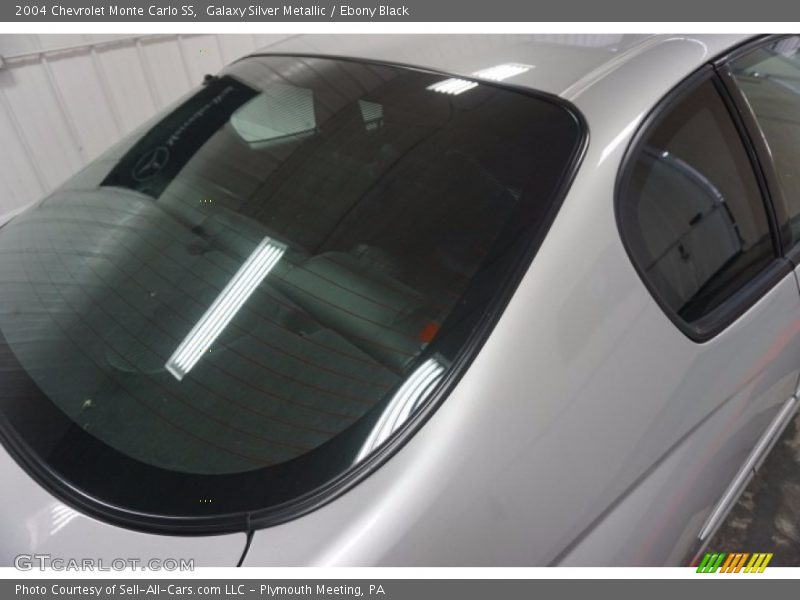 Galaxy Silver Metallic / Ebony Black 2004 Chevrolet Monte Carlo SS