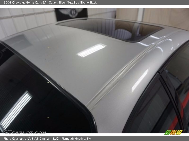 Galaxy Silver Metallic / Ebony Black 2004 Chevrolet Monte Carlo SS