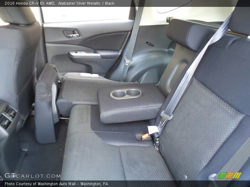Alabaster Silver Metallic / Black 2016 Honda CR-V EX AWD