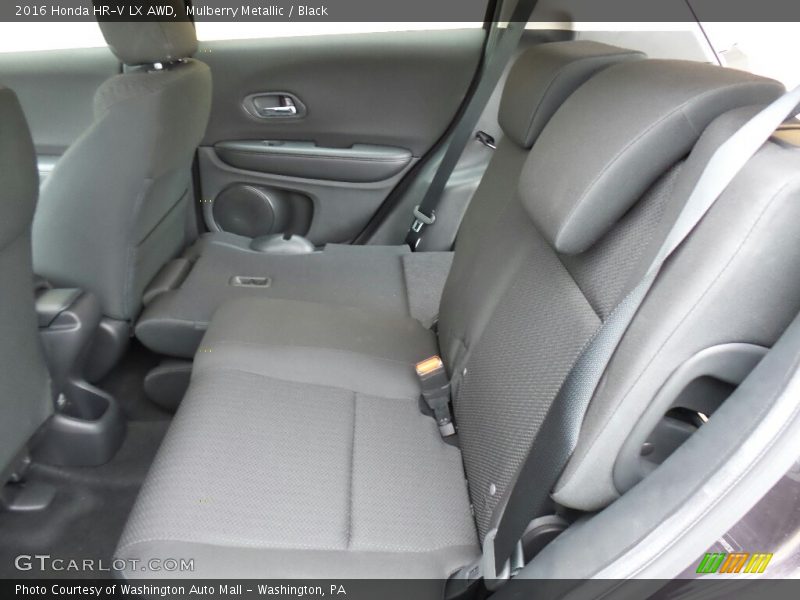 Mulberry Metallic / Black 2016 Honda HR-V LX AWD