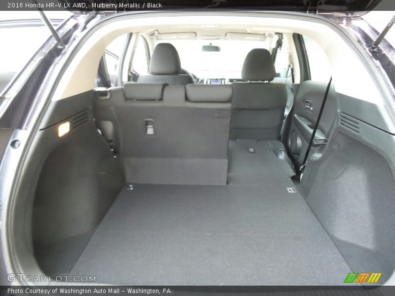 Mulberry Metallic / Black 2016 Honda HR-V LX AWD