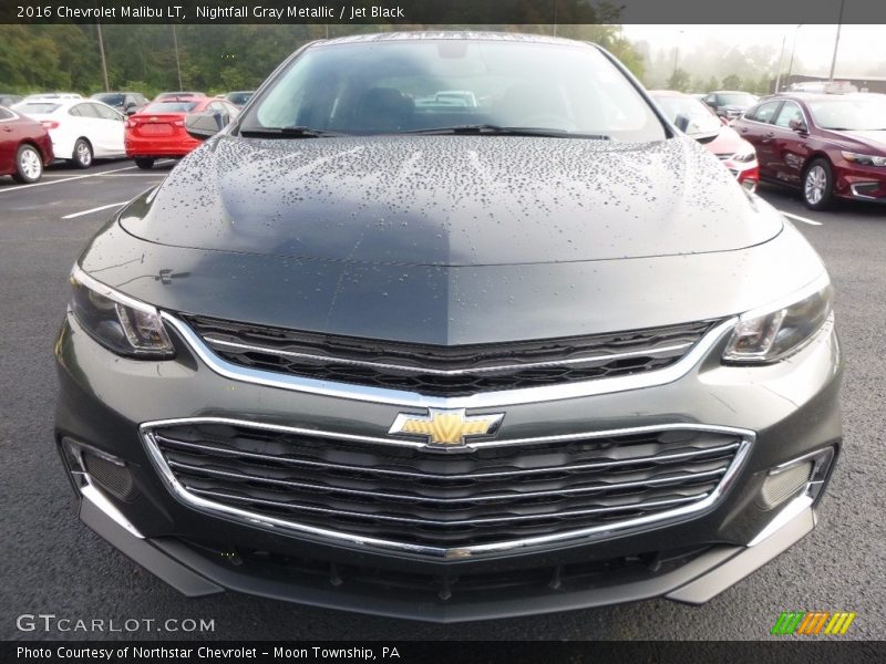 Nightfall Gray Metallic / Jet Black 2016 Chevrolet Malibu LT