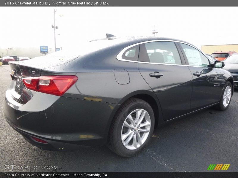 Nightfall Gray Metallic / Jet Black 2016 Chevrolet Malibu LT