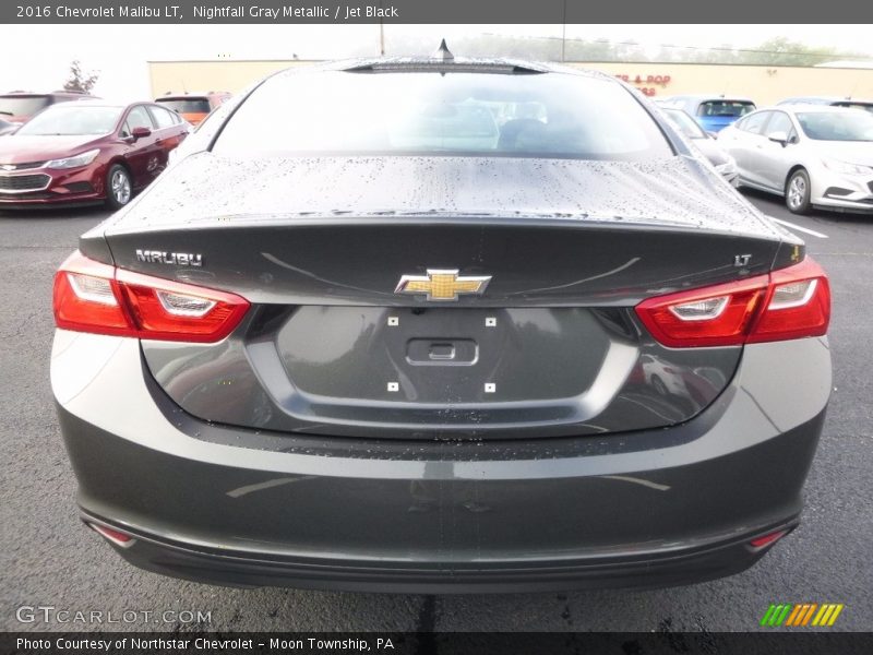 Nightfall Gray Metallic / Jet Black 2016 Chevrolet Malibu LT